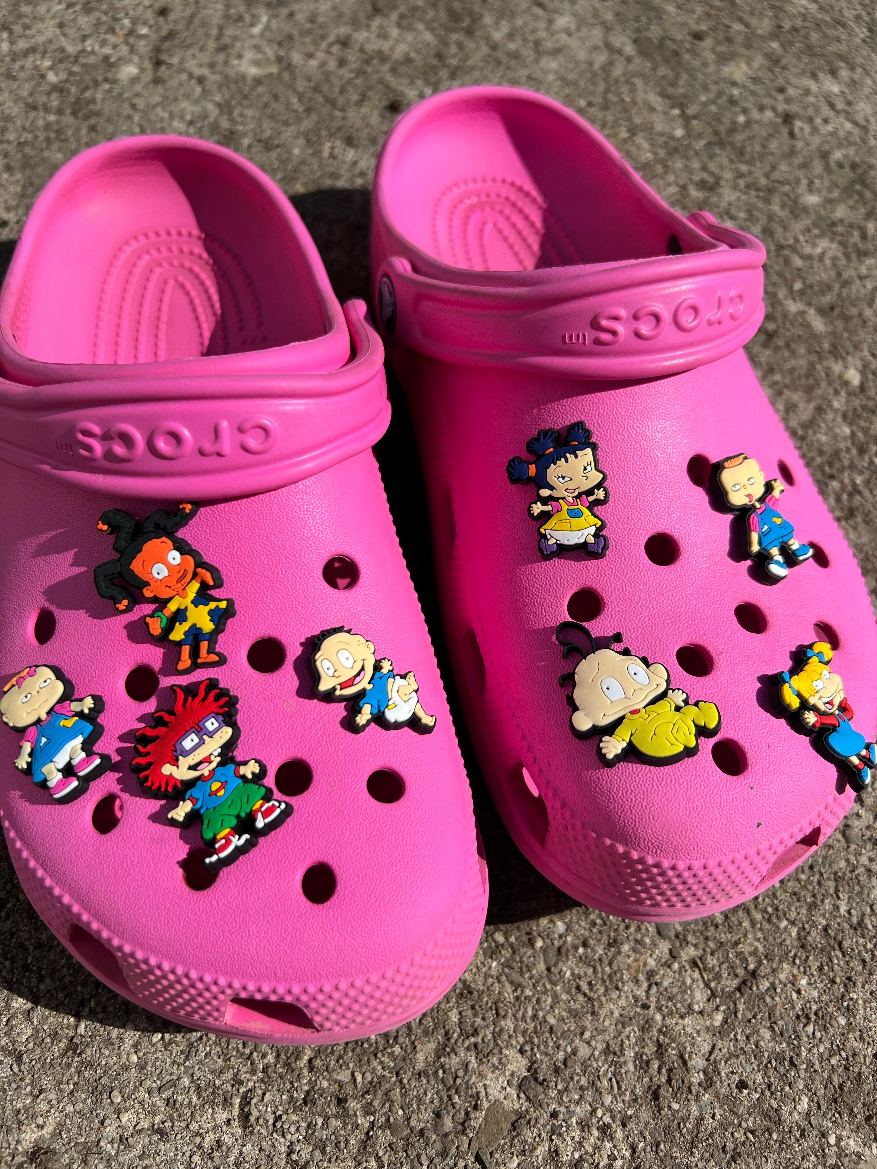 Wholesale Rugrats Cartoon Character Charms For Croc PVC Soft Rubber Shoes  Perfect Xmas Gift For Sandals For Plantar Fasciitis Drop Delivery Available  From Cyardbag, $0.07